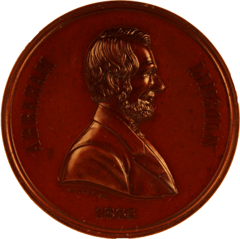 Lincoln funeral medal